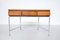Mid-Century Modern Blue Desk with Drawers, Italy, 1940s, Image 6