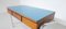 Mid-Century Modern Blue Desk with Drawers, Italy, 1940s, Image 3