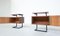 Mid-Century Modern Nightstands, Italy, 1960s, Set of 2 4