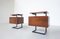 Mid-Century Modern Nightstands, Italy, 1960s, Set of 2 5