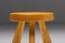 Sandoz Stool attributed to Charlotte Perriand, France, 1950s, Image 8