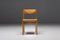 Mid-Century Pine Dining Chair in the style of Charlotte Perriand, France, 1960s, Image 5