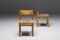 Mid-Century Pine Dining Chair in the style of Charlotte Perriand, France, 1960s 2