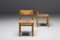 Mid-Century Pine Dining Chair in the style of Charlotte Perriand, France, 1960s, Image 2