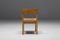 Mid-Century Pine Dining Chair in the style of Charlotte Perriand, France, 1960s, Image 7