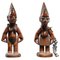 Akinyode, Yoruba-Egba Ere Ibeji Twin Figures, Bois, Set de 2 1