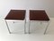 German Modern Chrome & Leather Stools by Mayer, 1970s, Set of 2, Image 2