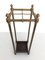Victorian Style Brass and Iron Umbrella Stand, 1930s, Image 4