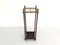 Victorian Style Brass and Iron Umbrella Stand, 1930s, Image 2