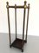 Victorian Style Brass and Iron Umbrella Stand, 1930s, Image 1