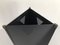 Portaombrelli grande geometrico in metallo nero di Airon Forme E Funzioni, Italia, anni '80, Immagine 7
