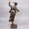 Artista francés, Estatua grande de un luchador por la libertad, años 20, madera y metal, Imagen 10