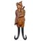 Black Forest Carved Fox Whip Holder or Wall Hook, 1890s, Image 1