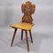 Bavarian Carved Board Chairs, 1900s, Set of 2 5