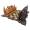 Medieval Style Chess Set in Cast Clay, Set of 33 1