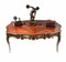 French Louis XVI Coffee Table in Marquetry Inlay, Image 3