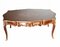 French Louis XVI Coffee Table in Marquetry Inlay 1