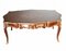 French Louis XVI Coffee Table in Marquetry Inlay, Image 1