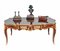 French Louis XVI Coffee Table in Marquetry Inlay, Image 14