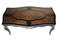 French Boulle Coffee Table with Marquetry Inlay Lacquer, Image 2