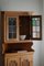 Tall Danish Modern Corner Cupboard in Oak & Glass by Henning Kjærnulf, 1960s, Image 7