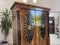 Antique Biedermeier Showcase Cabinet 24