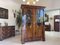 Antique Biedermeier Showcase Cabinet 16