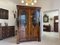 Antique Biedermeier Showcase Cabinet 9