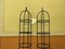 Vintage Iron Columns, Set of 2 10