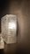 Lámparas de pared italianas de cristal de Murano y aluminio, años 70. Juego de 2, Imagen 4