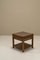 The Hague School Square Side Table in Oak, the Netherlands, 1930s 6