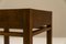 The Hague School Square Side Table in Oak, the Netherlands, 1930s 10