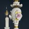 Vintage Capodimonte Porcelain 3-Arm Chandelier, Italy, 1940s, Image 5