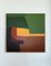 Bodasca, Composición abstracta verde, década de 2020, acrílico grande sobre lienzo, Imagen 1