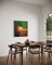 Bodasca, Composición abstracta verde, década de 2020, acrílico grande sobre lienzo, Imagen 5