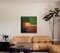 Bodasca, Composición abstracta verde, década de 2020, acrílico grande sobre lienzo, Imagen 9