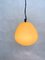 Lemon Yellow Pendant Lamp in Glass from Demajo, Italy, 1980s 5