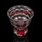 Antique Continental Decorative Pedestal Bowl in Red Glass, 1920, Image 6