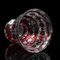 Antique Continental Decorative Pedestal Bowl in Red Glass, 1920 11