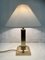 Hollywood Regency Table Lamp in Acryl Metal, 1980s 6