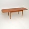 Vintage Danish Teak Drop Leaf Dining Table attributed to Børge Mogensen for Søborg, 1960s, Image 2