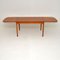 Vintage Danish Teak Drop Leaf Dining Table attributed to Børge Mogensen for Søborg, 1960s 1