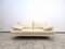 FSM Clarus Two-Seater Sofa in Cream Leather 1