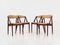 Danish Teak Chairs from Kai Kristiansen, 1970s, Set of 4, Image 2