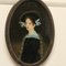 Reverse Painted Portrait of an Edwardian Lady on Glass, 1890s 5