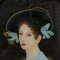 Reverse Painted Portrait of an Edwardian Lady on Glass, 1890s 7