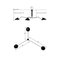 Ceiling Lamp with Three Rotating Arms by Serge Mouille, Image 3