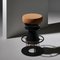 Medium Black Tembo Stool by Note Design Studio, Set of 2, Image 2