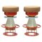 Medium Colorful Tembo Stool by Note Design Studio, Set of 2 1