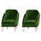 Agora Green Sofas by Pepe Albargues, Set of 2 1